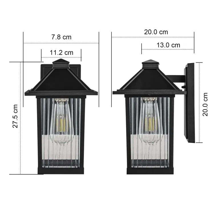 Stylish Retro Outdoor Wall Fixtures for Modern Living Spaces