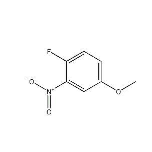 4-Fluoro-3-Nitroanisol, número CAS 95% 61324-93-4