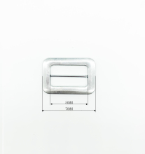 Aluminum Belt Covered Buckle Blank for Belt Garment - Square Covered Buckle Supply