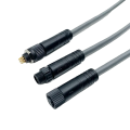 M8 Waterproof Connector IP67 Gold Plated 3μ Cable