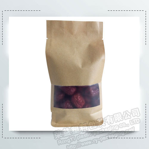 Hot Sale Kraft Paper Stand up Packaging Pouches