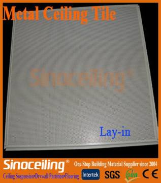 Lay in Aluminum Ceiing Tile