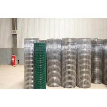 Galvanized welded wire mesh coil