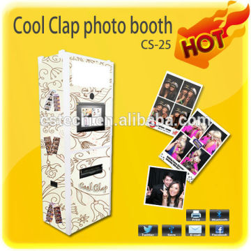 Curtain Wedding Photo Booth With Built-in Hiti Printer