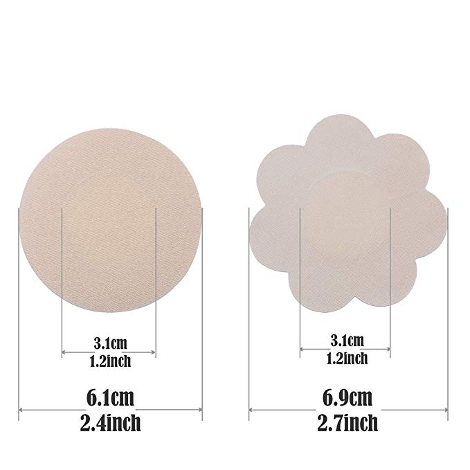 Self Adhesive Breast Tape Non-woven Disposable Nipple Cover