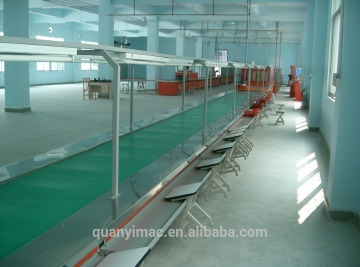 shoe making production line Belt assembling shoe conveyor