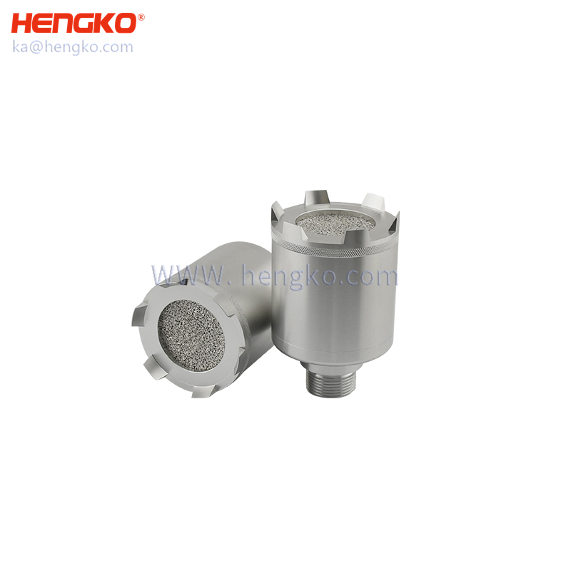 Porous Stainless Steel Explosion Proof Protection Enclosure Filter for Combustible Gas Leak Sensor Probe Detection Alarm