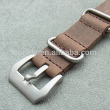 Retro style leather ZULU watch straps