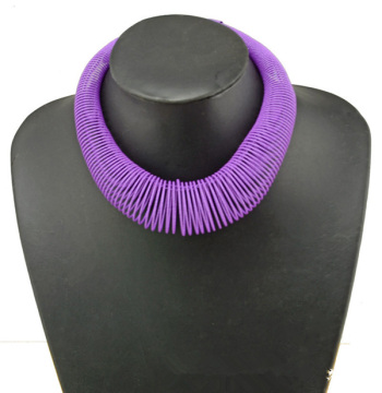 Spring Stretch Necklace Customized Plastic Tattoo Choker 90s