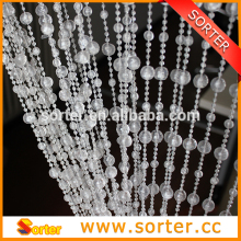 decorative wedding bead curtain plastic chain