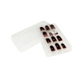 Paquete de bandeja de inserción de blíster para uñas postizas con tapa
