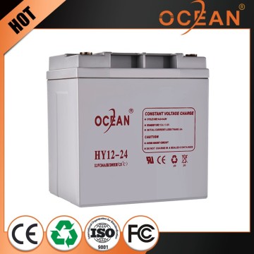 Fast delivery premium quality modern design 12V 24ah ups battery 12v