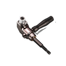 105 Degree Right Angle Driver - Power Screwdriver Drill Extension Attachment with 1/4" Hex Magnetic Bit Socket