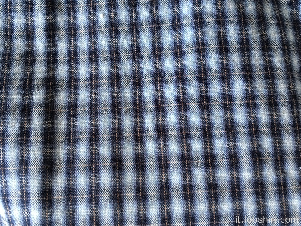 Camicia a quadri a maniche lunghe di alta qualità