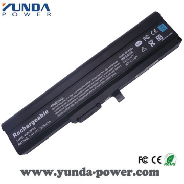 Manufacturer 7.4V 7200mAh Laptop battery for SONY BPS5 VGN-TX Series