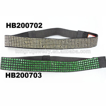 ladies custom beaded elastic headbands