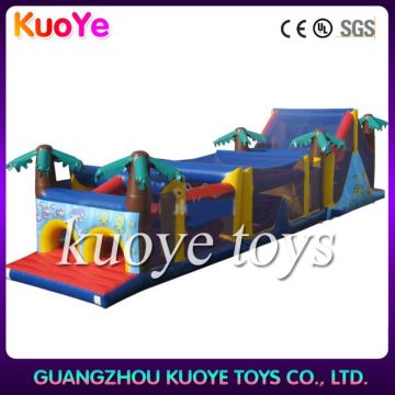 inflatable obstacle games china obstacle castle