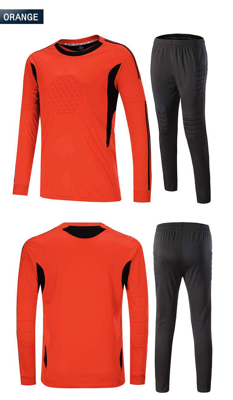 High Quality Soccer Goalkeeper Jersey Uniform