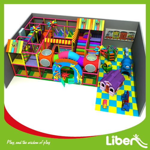 Kindergarten indoor playground structure for kids