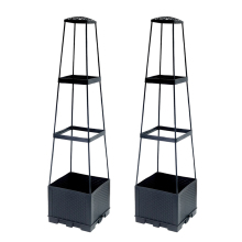 Freestanding Elevated Indoor/Outdoor Vertical Tomato Planter Trellis Cage