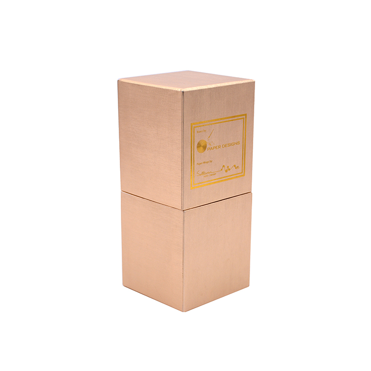 Wholesale Custom Made Logo Stamped Rigid Cardboard Sliding Drawer Box Storage box Gift Box