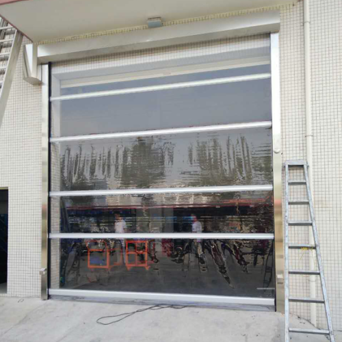 Hong fa Puertas con cortina de PVC