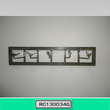 European Country Styly Metal Wall Hat Hooks Home Decoration