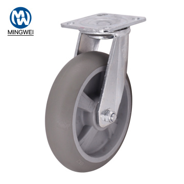 Heavy duty TPR caster wheel 8inch 280kg