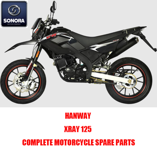 HANWAY XRAY 125 Kompleta reservdelar till motorcyklar