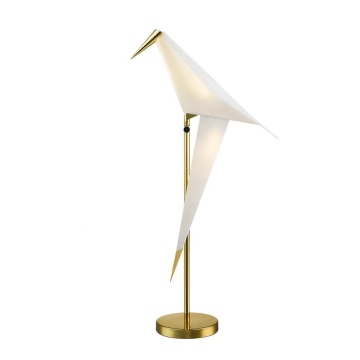 Nordic Bird Shaped LED Modern Simplicity Metal Bird Bedroom Table Lamp