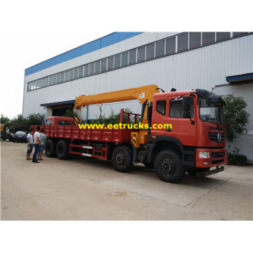 Guindastes montados em caminhão Dongfeng 8x4 16ton