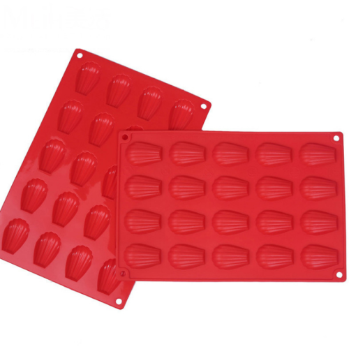 Wholesale 20-cavity Shell Silicone Cake Mold Cake Pan