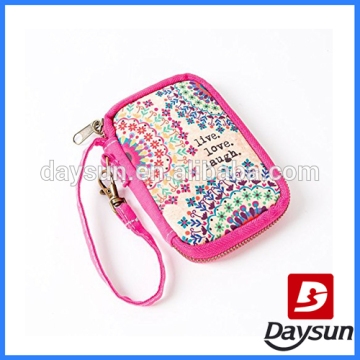 Lovely Neoprene case with wristlet wallet