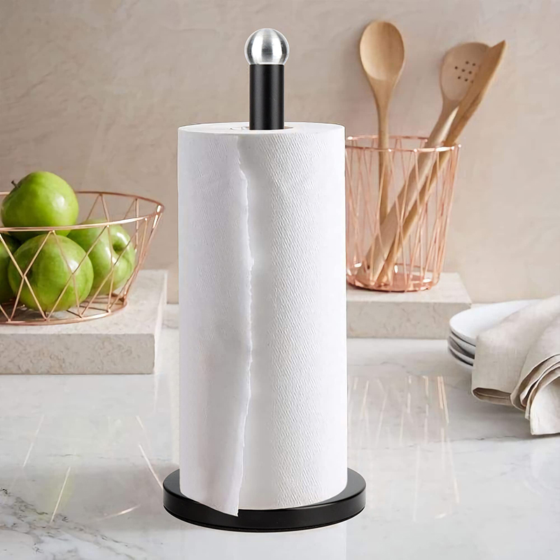 standing paper towel holder