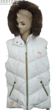 2013 Newest And Good Quality Without Sleeves Jacket For Kids?