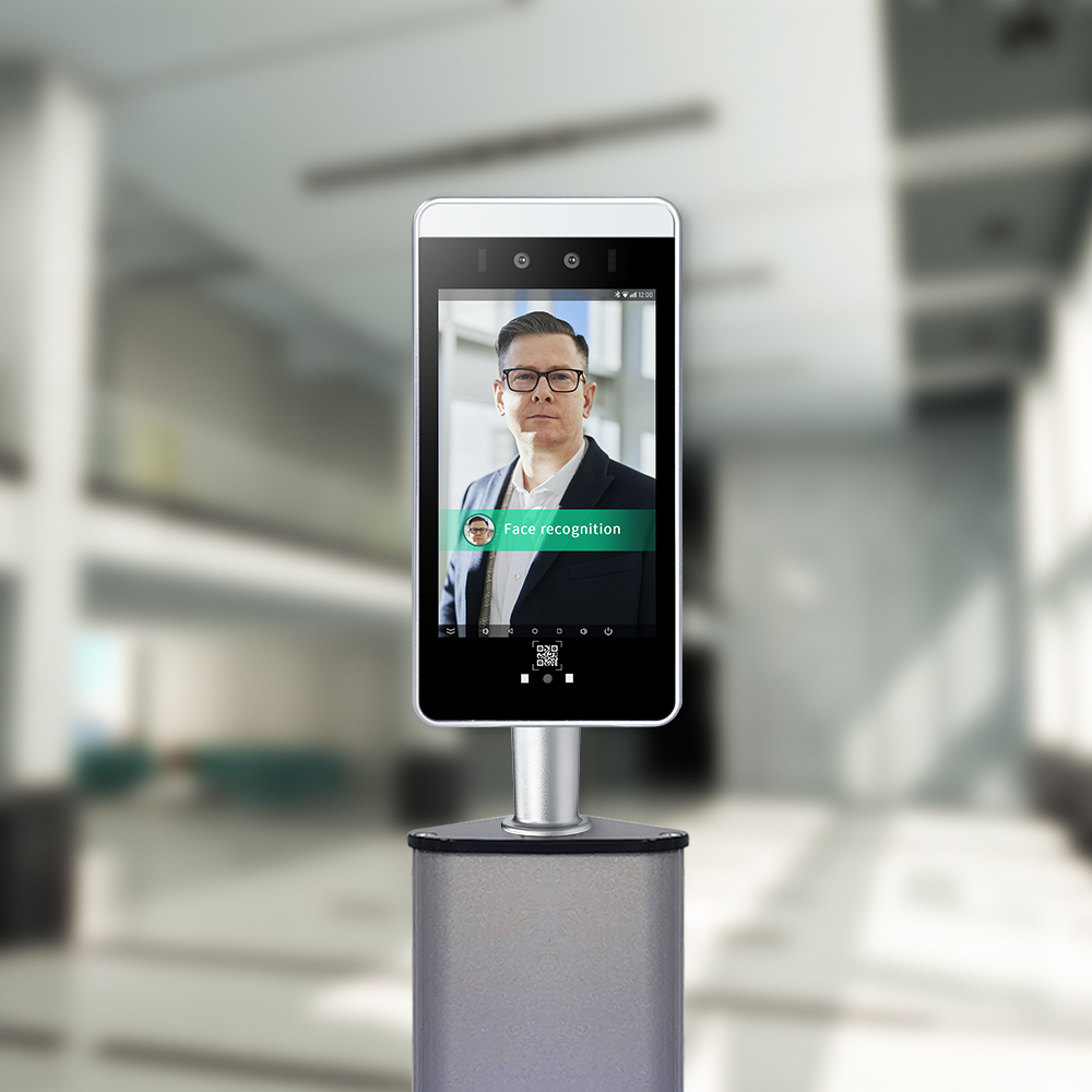 Floor Stand Face Recognition Access Control System