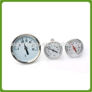 Portable promotional pointer temperature gauge