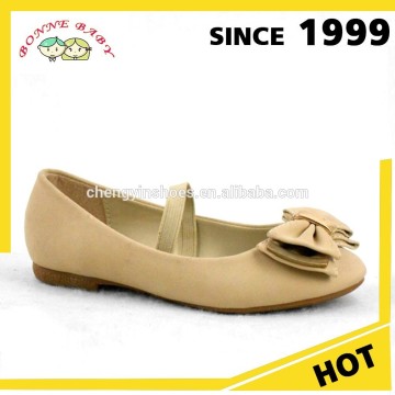 Genuine Leather New Arrival China Nude Ballet Flats Shoes Girls