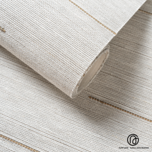 Luxury Botanical Linen Wall Decor with Gold Accents