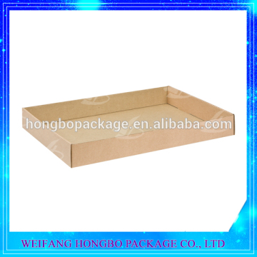 corrugated cardboard trays