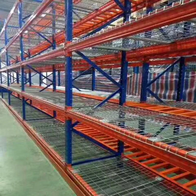 1200kg Us Styles Teardrop Hole Storage Racking Warehouse Racking Systems