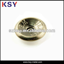 custom cheap metal jeans button