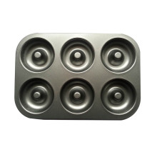 Quality Non-Stick 6-Cavity Donut Baking Pans