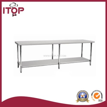 WT-W22 long Worktable With Under Shelf
