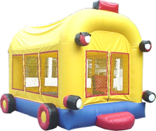 Bus Inflatable Bounce House