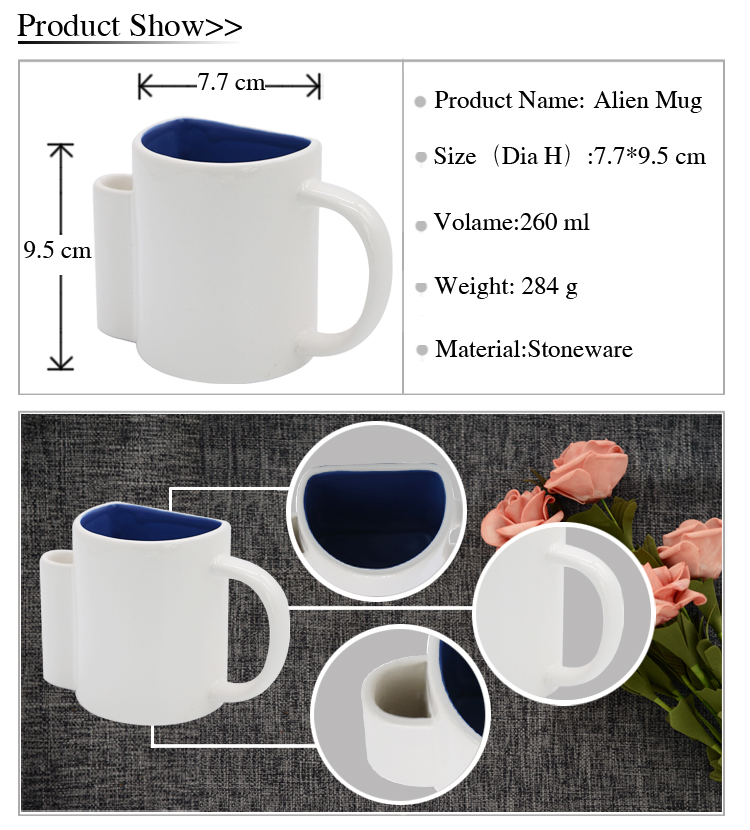 Factory sale ceramic beer mug glass free samples