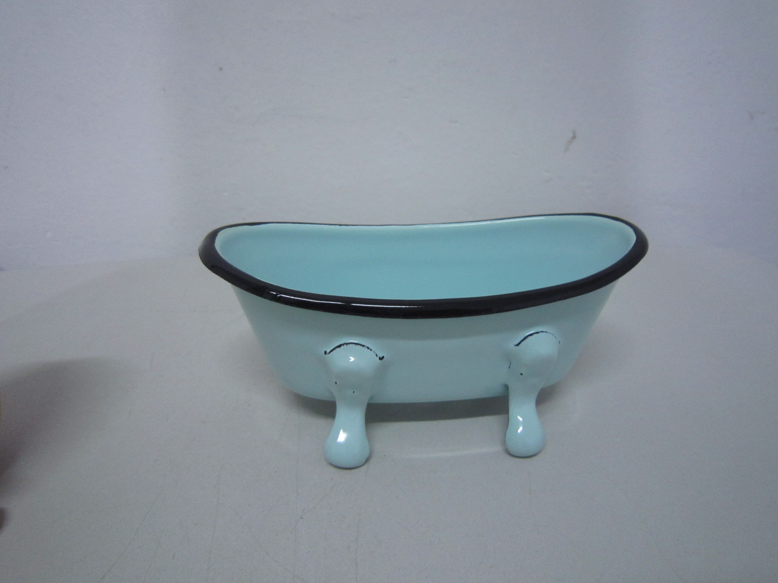 Bathtub shape Enamel Soap Box Soap holder Soap Dish