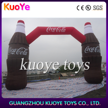 inflatable bottle arch,inflatable arch coca,inflatable arch china