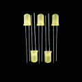 High Bright 5mm Diffused Yellow LED Heavy Diffused