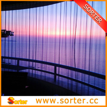 hotel hanging curtain room divider